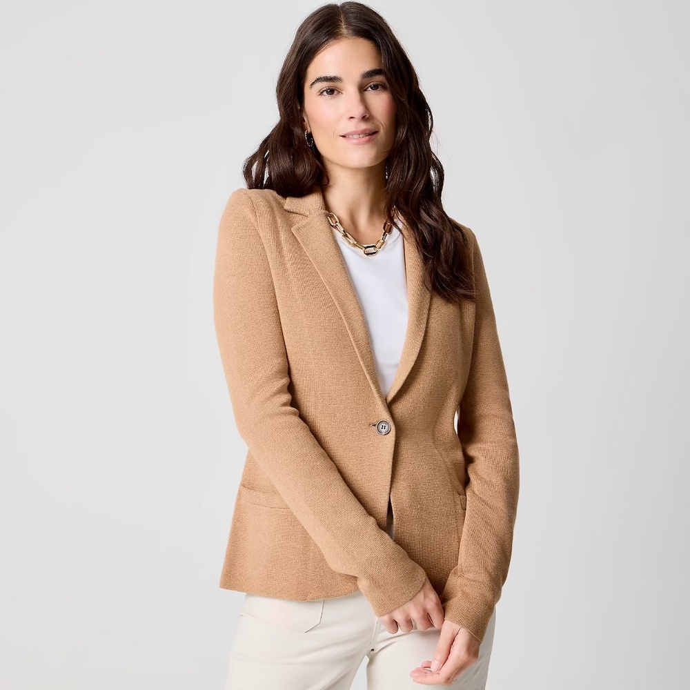 JCrew Factory Original Schoolboy Sweater Blazer